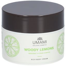 Umami Woody Lemons Rich Body Cream Bergamot & Ceder