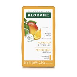 Klorane Mangue Shampooing solide | Nourrissant | cheveux secs