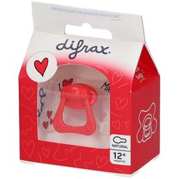 Difrax Fopspeen Natural I Love 12 Maanden+
