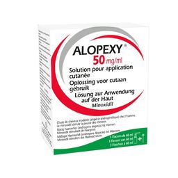 ALOPEXY 50MG/ML | Solution Minoxidil Pour Alopécie Androgénétique d’Intensité Modérée Homme Adulte