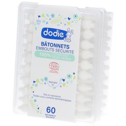 Dodie Bâtonnets Ouatés Coton Biologique