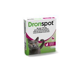 Dronspot® 96mg/24mg Spot-On Oplossing voor Grote Katten