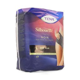 TENA Pants Silhouette Plus High Waist Zwart Large