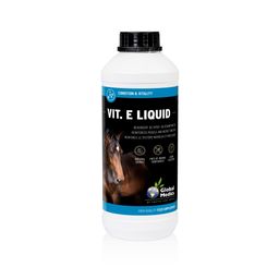 Vit. E Liquid 1.0 L l Complément de vitamine E pour chevaux | Muscles et système nerveux