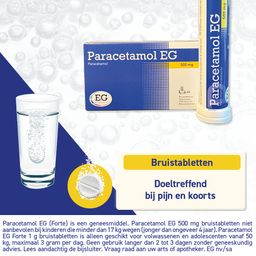 Paracetamol EG 500 mg | Pijn & Koorts