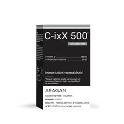 ixX Pharma C-ixX 500 | Vitamine C 500 mg | Immuniteit, energie & huid