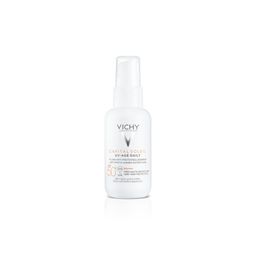 Vichy Capital Soleil UV-Age Daily SPF50+ | Dagelijkse Beschermende Fluïde | Gezicht | Niacinamide (Vitamine B3) en Peptiden