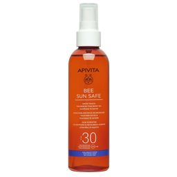 Apivita Bee Sun Safe Satin Touch Tan Perfection Body Oil Sunflower & Carrot SPF30