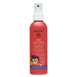 Apivita Bee Sun Safe Lotion Hydra Solaire Enfant Application Facile Calendula & Propolis SPF50