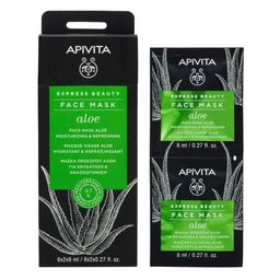 Apivita Express Beauty Face Mask Aloe Moisturizing & Refreshing