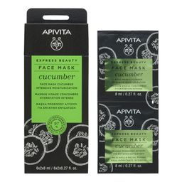 Apivita Express Beauty Face Mask Cucumber Intensive Moisturization