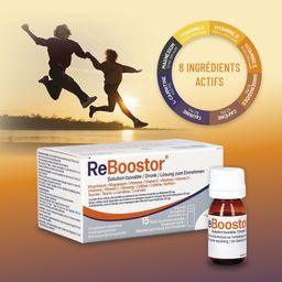ReBoostor® |Avec les vitamines C, D, E et du magnésium.