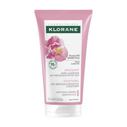 Klorane Pivoine BIO Après-shampooing Apaisant | Anti-irritation & Protecteur | Cuir chevelu sensible