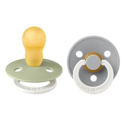 BIBS Glow in the Dark Fopspeen Sage - Cloud vanaf 18 Maanden