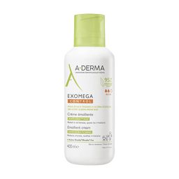 A-Derma Exomega Control Crème Emolliente anti-grattage | Peau sèche tendance à l'eczéma atopique