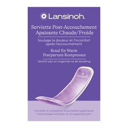 Lansinoh Serviette Post-Accouchement Apaisante Froid & Chaud