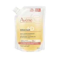 Avène XeraCalm A.D Refill Huile lavante relipidante, Peau très sèche sujette à l'eczéma atopique et aux démangeaisons