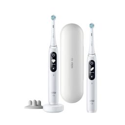 Oral-B iO™ Série 7 Brosse À Dents Électrique Blanche DUO