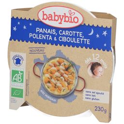 Babybio Polenta - Wortel - Pastinaak 12 Maanden Bio