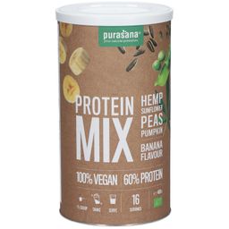 Purasana® Vegan Protein Mix Hemp Sunflower Peas Pumpkin Banana Bio