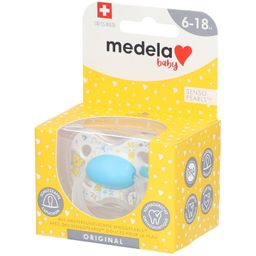 Medela Baby Original Sucette Turquoise 6-18 Mois