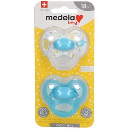 Medela Baby Original Sucette Turquoise 18 Mois+ DUO