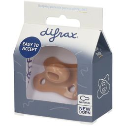 Difrax Fopspeen Natural Caramel Newborn