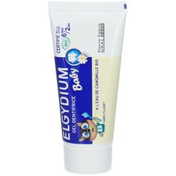 Oral Care Elgydium BabyDentifrice bébé | Certifié BIO | 6 mois à 2 ans