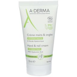 A-Derma Indispensables Crème Mains et ongles Hydratante | acide hyaluronique
