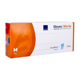 Abena Handschoenen Poedervrij  Blauw Medium