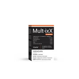 ixX Pharma Mult-ixX | Complexe 12 vitamines, 7 minéraux & Q10 | Energie & vitalité