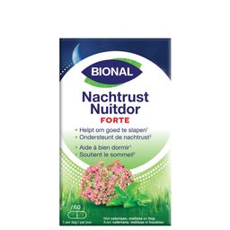 Bional Nachtrust – Nachtrust – Natuurlijk Voedingssupplement met Valeriaan en Hop