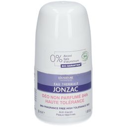 Jonzac Reactive Déo Non Parfumé 24 Haute Tolérance Roll-On Bio