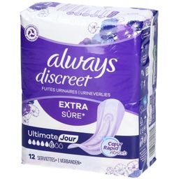 Always Discreet Urineverlies Ultimate Active Maandverbanden