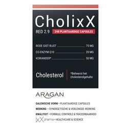 ixX Pharma CholixX Red 2.9 | Rode Gist Rijst & Co-enzym Q10 | cholesterol