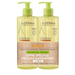 A-Derma Exomega Control Emolliërende Reinigingsolie DUO