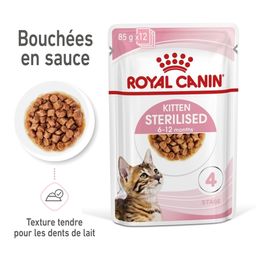 Royal Canin Fhn Kitten Sterilised En Sauce