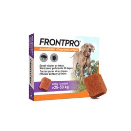 FRONTPRO® Kauwtablet Tegen Vlooien & Teken Voor Honden [Hond Xl] (25-50kg)