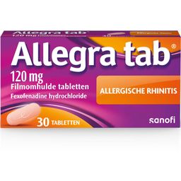 Allegra tab 120 mg | Allergie | Niet-slaapverwekkend Antihistaminicum
