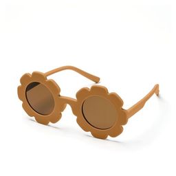 René(E) Lunettes de Soleil pour Enfant Re-B02 Autumn Leaf Brown