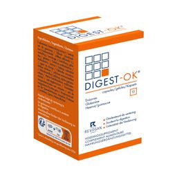 Digest-OK | Mélange d’enzymes | Digestion, intolérance au lactose & ballonnements