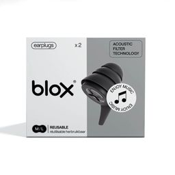 BLOX Music Noir Bouchons Oreille
