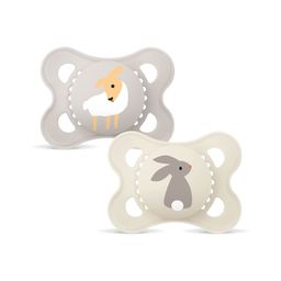 MAM Originale Pure Sucette en Silicone Vert - Écru 0-6 Mois