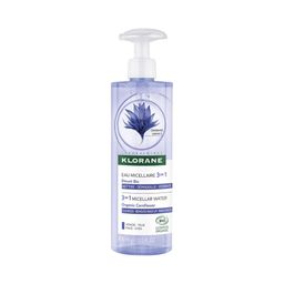 Klorane Korenbloem BIO Micellair Water 3-in-1 | Reinigt, Verwijdert Make-up & Hydrateert | Gezicht en Ogen