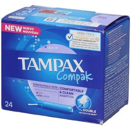 Tampax Compak Lites Tampons