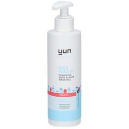 YUN BBY PREBIOTIC Body & Hair Wash Gel - Microbioomveilig - voor de babyhuid