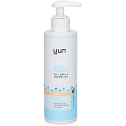 YUN BBY NOURISHING Bath & Shower Oil – Microbioomveilig - voor de babyhuid