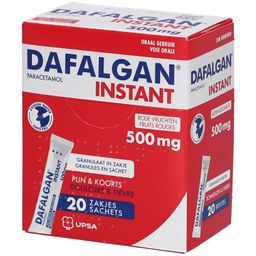 Dafalgan® Instant 500 mg Paracetamol | Pijn & Koorts | Rode Vruchten