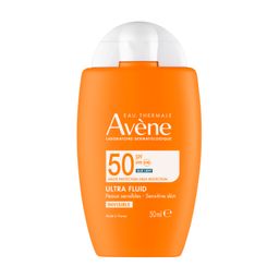 Avène Zon SPF 50 Ultra Fluid Invisible Hoge zonnebescherming | Gevoelige huid