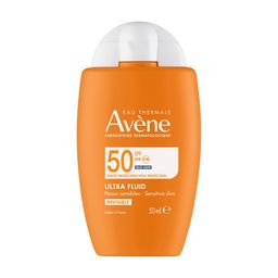 Avène Zon SPF 50 Ultra Fluid Invisible Hoge zonnebescherming | Gevoelige huid